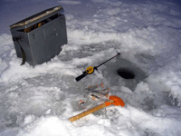 Лов риби в період льодоставу    