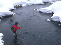 Зимовий лов поплавочными вудками