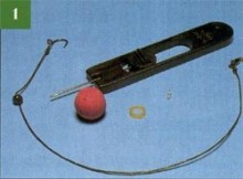 Кріплення бойлов за допомогою бандажної стрічки й бандажної нитки